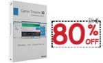 80% Off Genie Timeline Pro 10