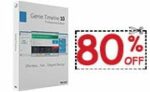 80% Off Genie Timeline Pro 10