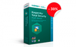 30% Off Kaspersky Total Security multi-device (Africa)