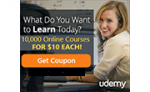 $10 for ANY Udemy Course
